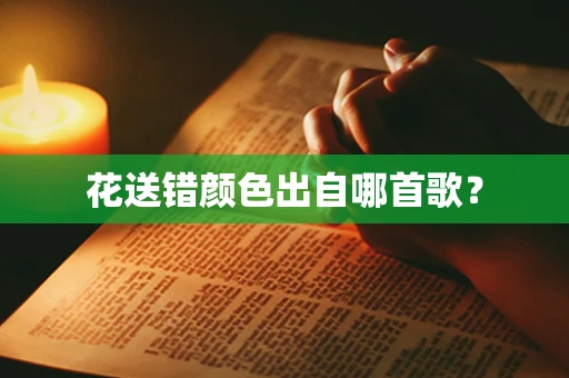花送错颜色出自哪首歌？