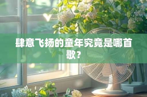 肆意飞扬的童年究竟是哪首歌？
