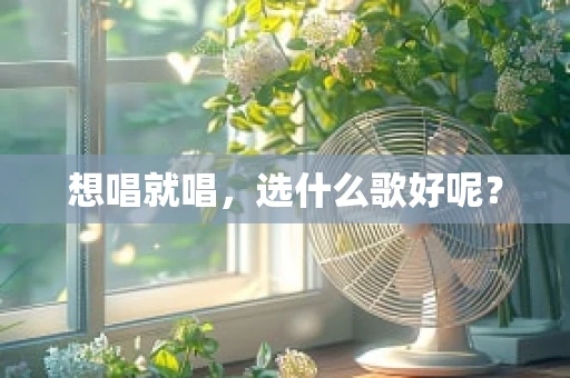 想唱就唱，选什么歌好呢？