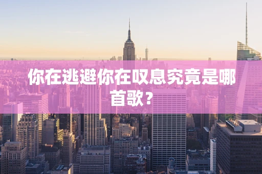 你在逃避你在叹息究竟是哪首歌？