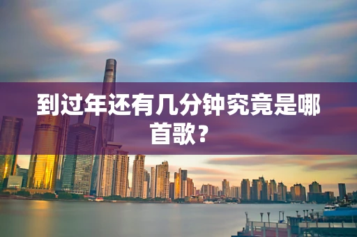 到过年还有几分钟究竟是哪首歌？