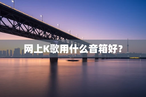 网上K歌用什么音箱好？
