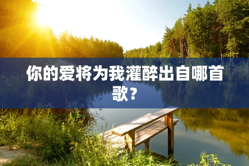 你的爱将为我灌醉出自哪首歌？