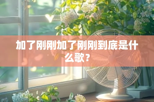 加了刚刚加了刚刚到底是什么歌？