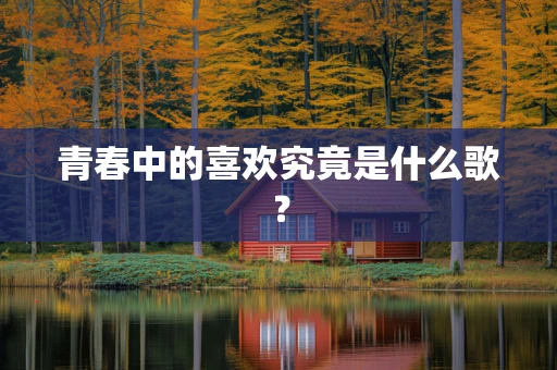 青春中的喜欢究竟是什么歌？