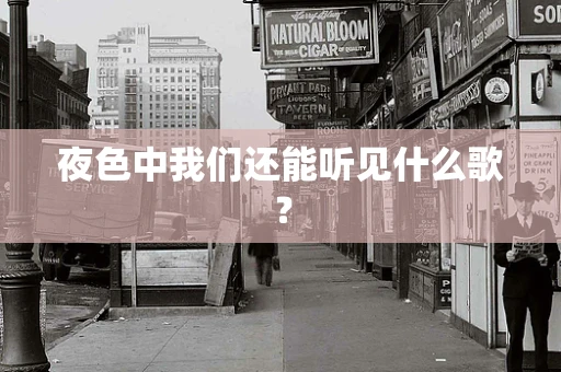 夜色中我们还能听见什么歌？