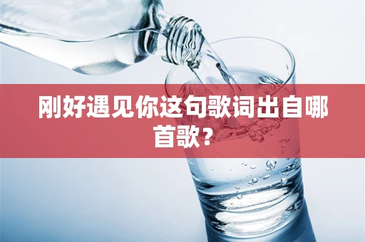 刚好遇见你这句歌词出自哪首歌？