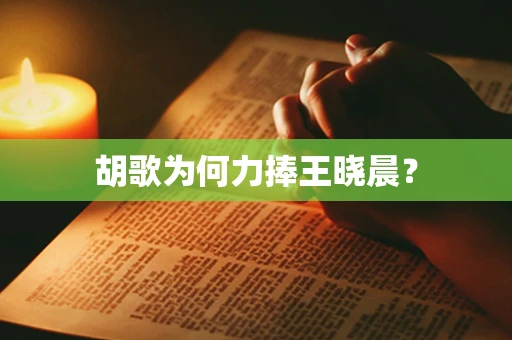 胡歌为何力捧王晓晨？