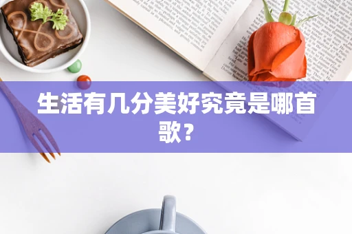 生活有几分美好究竟是哪首歌？