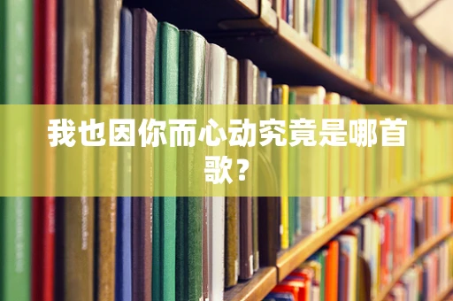 我也因你而心动究竟是哪首歌？