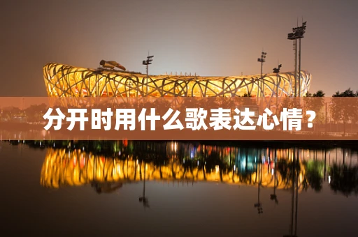 分开时用什么歌表达心情？