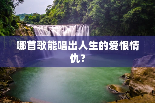 哪首歌能唱出人生的爱恨情仇？