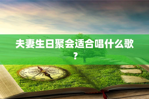 夫妻生日聚会适合唱什么歌？