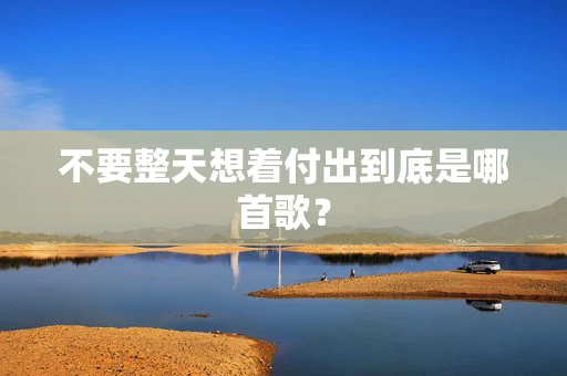 不要整天想着付出到底是哪首歌？