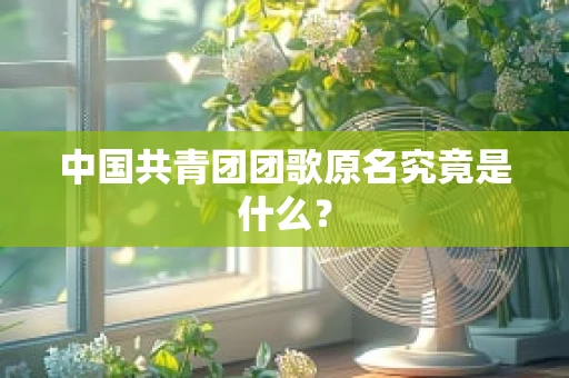 中国共青团团歌原名究竟是什么？