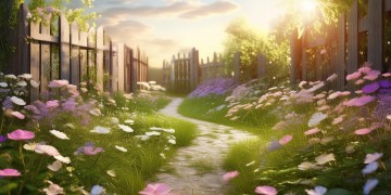 花园里篱笆下究竟是哪首歌？