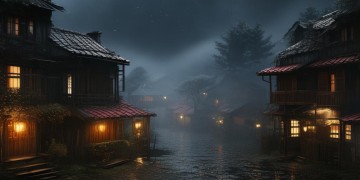 看不到月亮的村庄究竟是哪首歌？