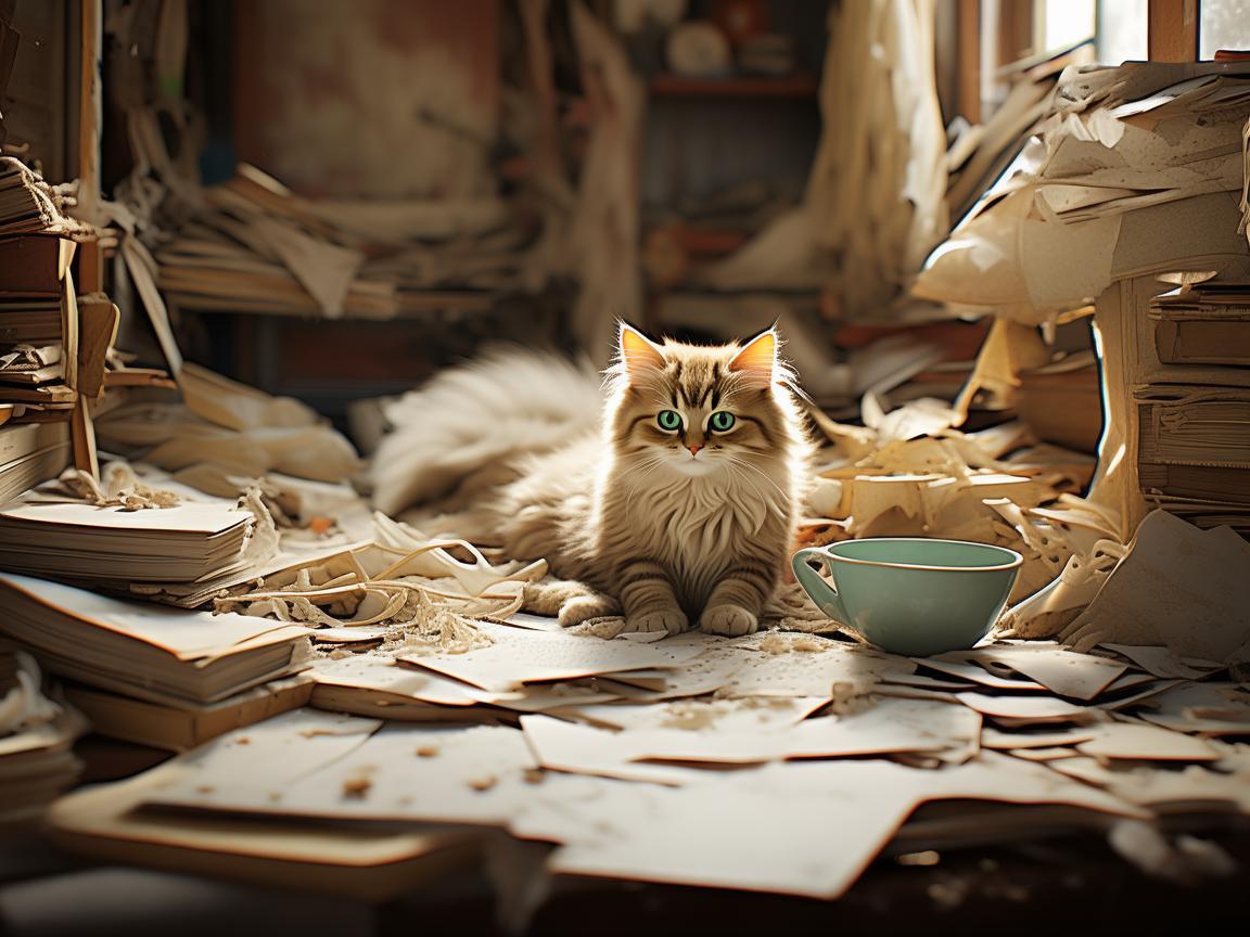 小猫生活一片狼藉到底是哪首歌？