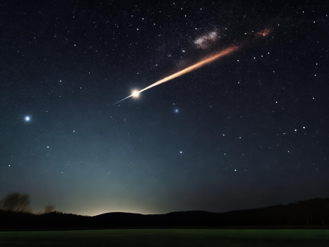 当流星划过天际出自哪首歌？